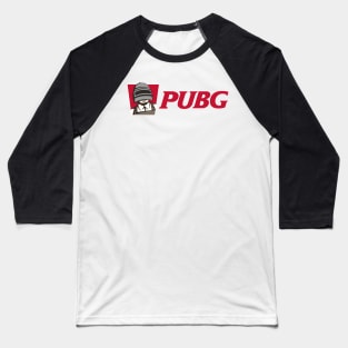 PUBG Chicken white background Baseball T-Shirt